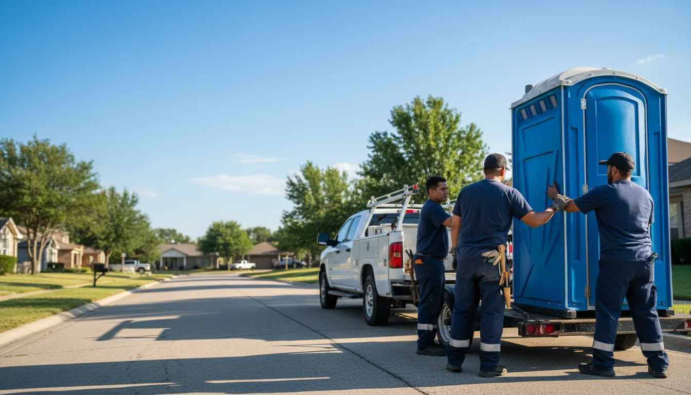 Portable Toilet Rental in Minden, LA near me